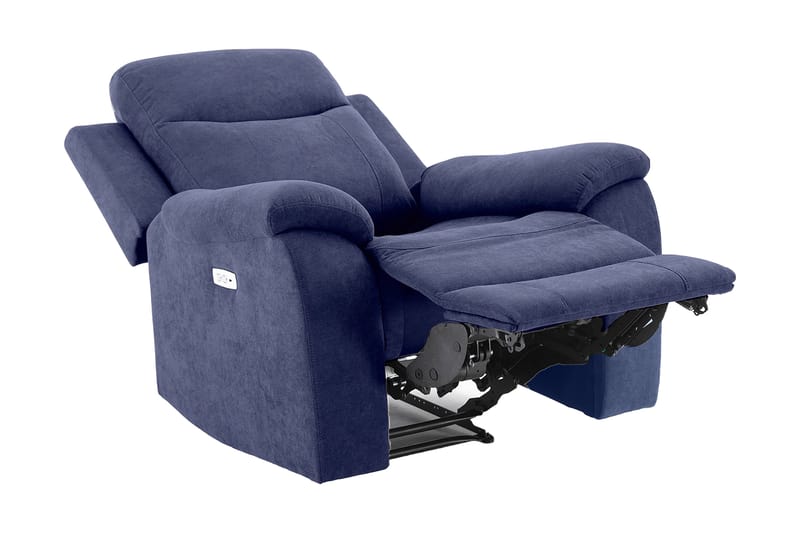 Milo Recliner Fåtölj Blå - Möbler - Vardagsrum - Fåtöljer - Biofåtöljer & reclinerfåtöljer