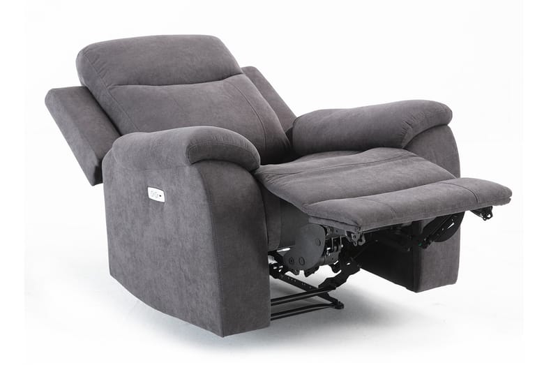 Milo Recliner Fåtölj Grå - Möbler - Vardagsrum - Fåtöljer - Biofåtöljer & reclinerfåtöljer