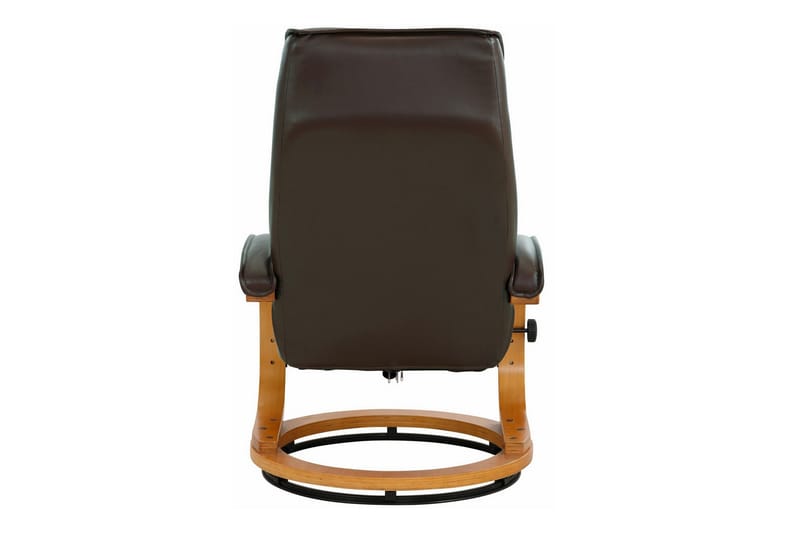 Pasha Reclinerfåtölj Läder - Grå - Möbler - Vardagsrum - Fåtöljer - Biofåtöljer & reclinerfåtöljer