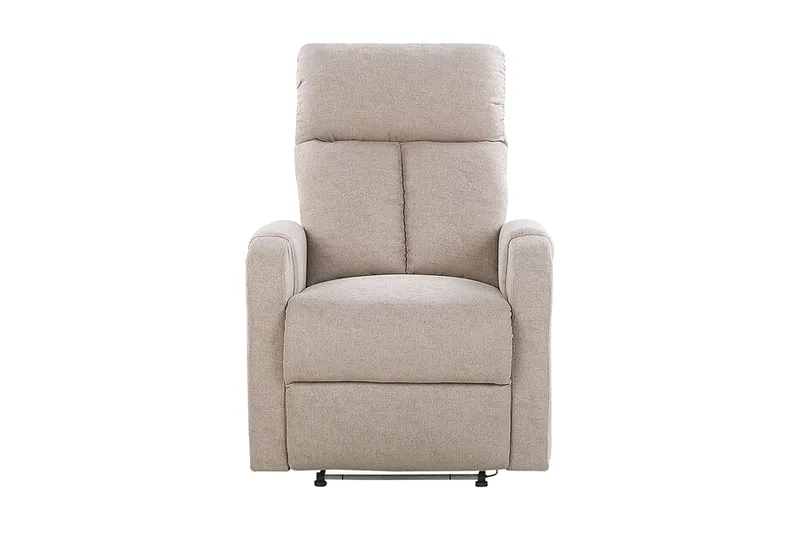 Rautela Fåtölj LED-belysning + USB-port - Beige - Möbler - Vardagsrum - Fåtöljer - Biofåtöljer & reclinerfåtöljer