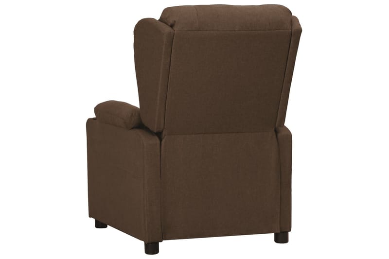 Reclinerfåtölj brun tyg - Brun - Möbler - Vardagsrum - Fåtöljer - Biofåtöljer & reclinerfåtöljer