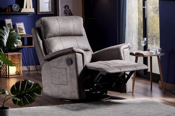 Reclinerfåtölj - Brun - Möbler - Vardagsrum - Fåtöljer - Biofåtöljer & reclinerfåtöljer