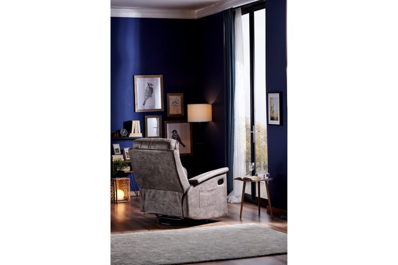 Reclinerfåtölj - Brun - Möbler - Vardagsrum - Fåtöljer - Biofåtöljer & reclinerfåtöljer