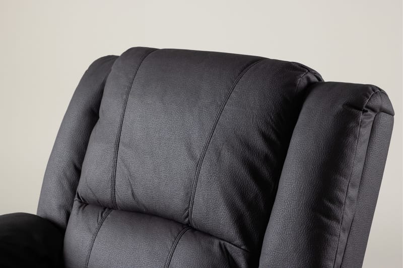 Reclinerfåtölj Comfort Living Singapore Reclinerfåtölj Svart Black - Möbler - Vardagsrum - Fåtöljer - Biofåtöljer & reclinerfåtöljer