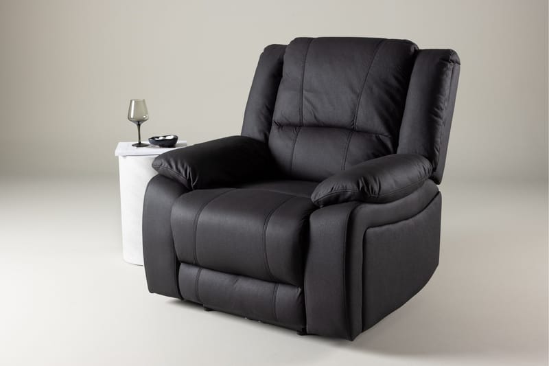Reclinerfåtölj Comfort Living Singapore Reclinerfåtölj Svart Black - Möbler - Vardagsrum - Fåtöljer - Biofåtöljer & reclinerfåtöljer