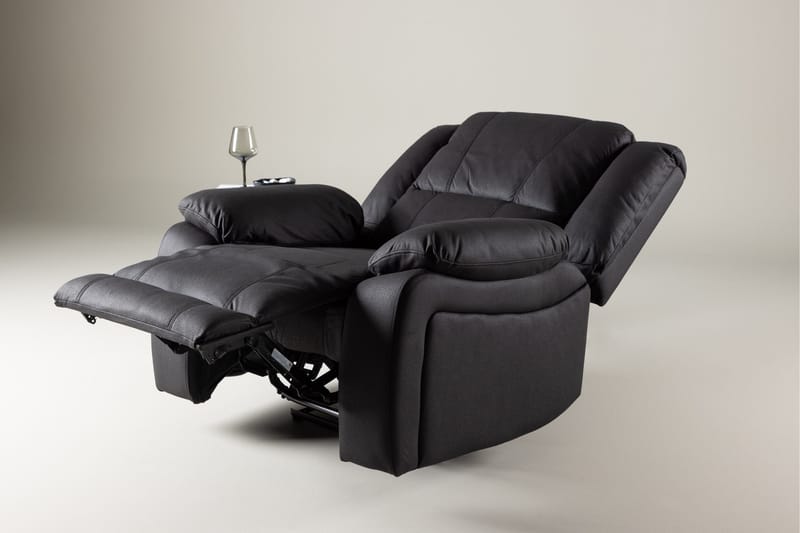 Reclinerfåtölj Comfort Living Singapore Reclinerfåtölj Svart Black - Möbler - Vardagsrum - Fåtöljer - Biofåtöljer & reclinerfåtöljer