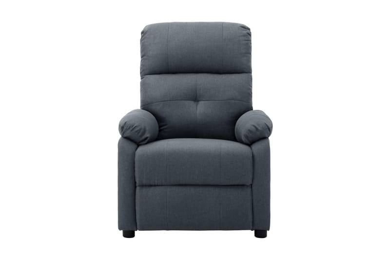 Reclinerfåtölj ljusgrå tyg - Grå - Möbler - Vardagsrum - Fåtöljer - Biofåtöljer & reclinerfåtöljer