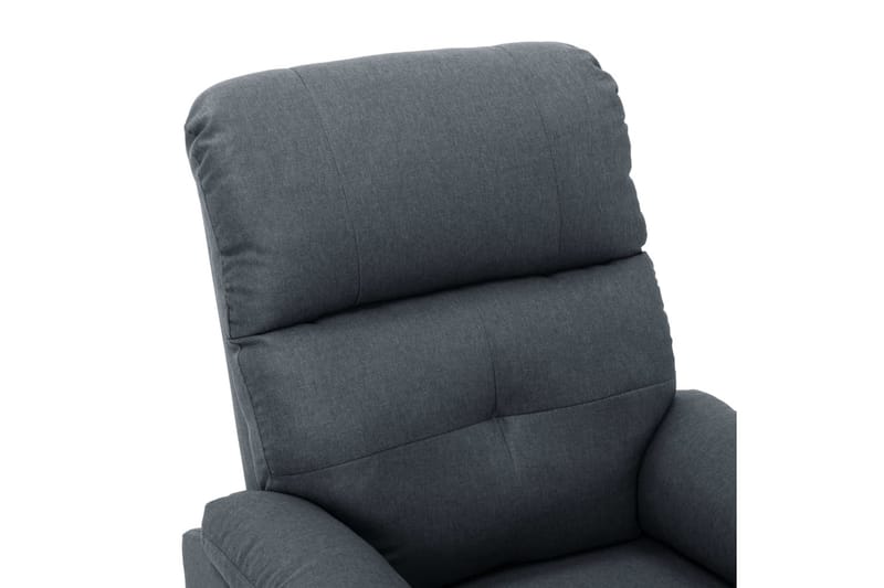 Reclinerfåtölj ljusgrå tyg - Grå - Möbler - Vardagsrum - Fåtöljer - Biofåtöljer & reclinerfåtöljer