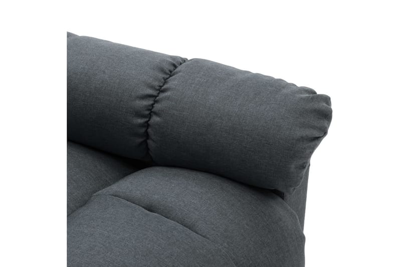 Reclinerfåtölj ljusgrå tyg - Grå - Möbler - Vardagsrum - Fåtöljer - Biofåtöljer & reclinerfåtöljer