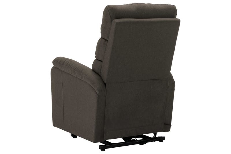 Reclinerfåtölj med uppresningshjälp taupe tyg - Brun - Möbler - Vardagsrum - Fåtöljer - Biofåtöljer & reclinerfåtöljer