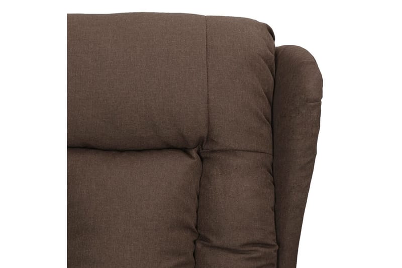 Reclinerfåtölj med uppresningshjälp taupe tyg - Taupe - Möbler - Vardagsrum - Fåtöljer - Biofåtöljer & reclinerfåtöljer