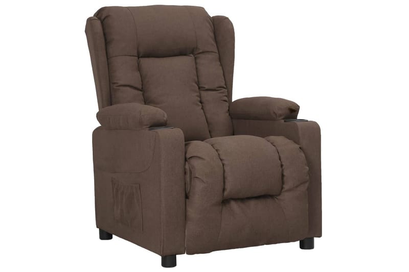 Reclinerfåtölj med uppresningshjälp taupe tyg - Taupe - Möbler - Vardagsrum - Fåtöljer - Biofåtöljer & reclinerfåtöljer