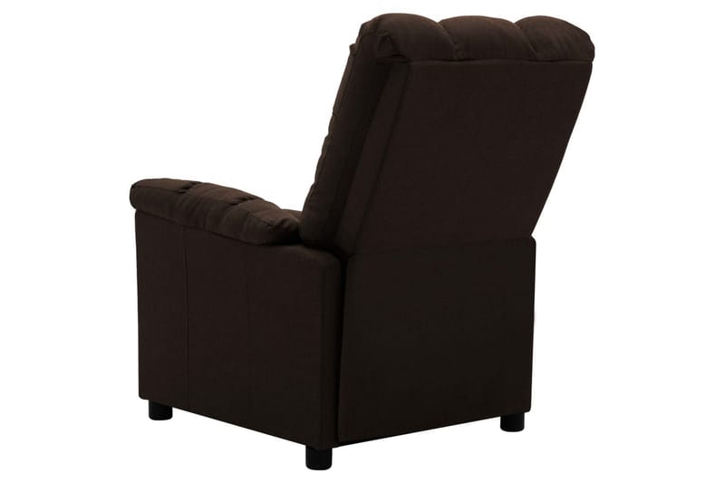 Reclinerfåtölj mörkbrun tyg - Brun - Möbler - Vardagsrum - Fåtöljer - Biofåtöljer & reclinerfåtöljer