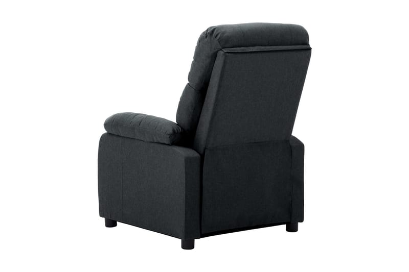 Reclinerfåtölj mörkgrå tyg - Grå - Möbler - Vardagsrum - Fåtöljer - Biofåtöljer & reclinerfåtöljer