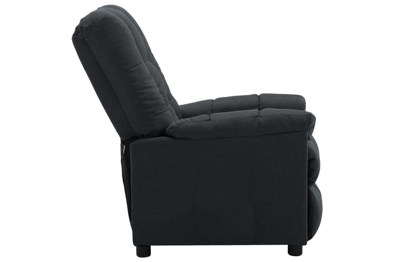 Reclinerfåtölj mörkgrå tyg - Grå - Möbler - Vardagsrum - Fåtöljer - Biofåtöljer & reclinerfåtöljer
