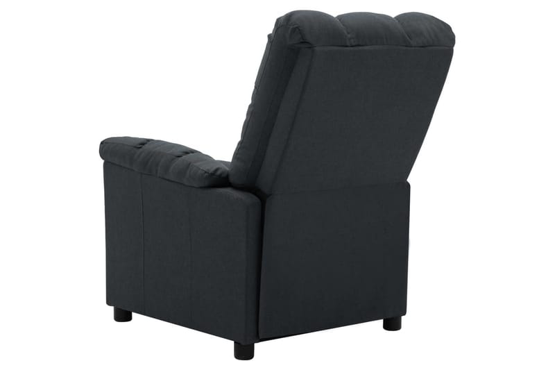 Reclinerfåtölj mörkgrå tyg - Grå - Möbler - Vardagsrum - Fåtöljer - Biofåtöljer & reclinerfåtöljer