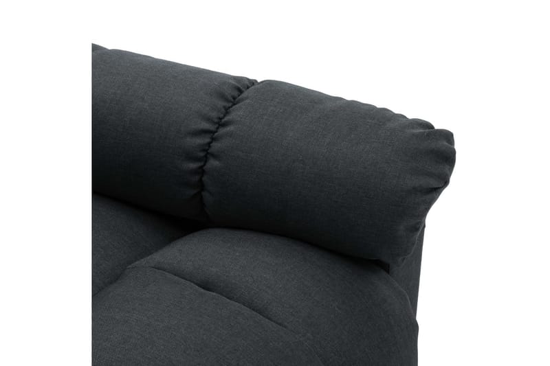Reclinerfåtölj mörkgrå tyg - Grå - Möbler - Vardagsrum - Fåtöljer - Biofåtöljer & reclinerfåtöljer
