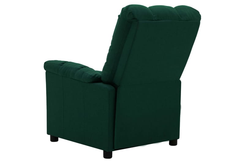 Reclinerfåtölj mörkgrön tyg - Grön - Möbler - Vardagsrum - Fåtöljer - Biofåtöljer & reclinerfåtöljer