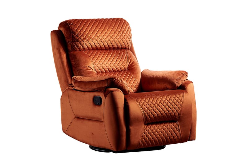 RECLINERFÅTÖLJ Orange - Biofåtöljer & reclinerfåtöljer