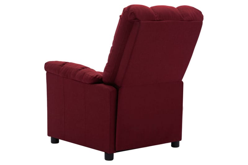 Reclinerfåtölj vinröd tyg - Röd - Möbler - Vardagsrum - Fåtöljer - Biofåtöljer & reclinerfåtöljer