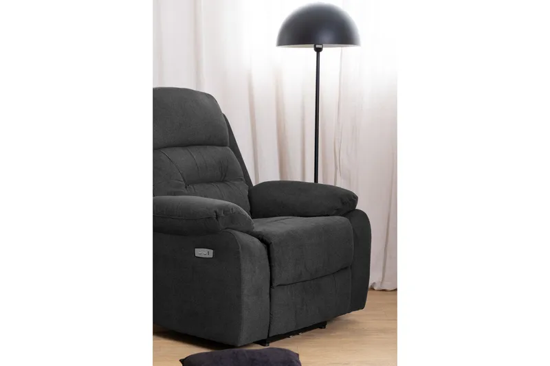 Riku Reclinerfåtölj - Grå - Möbler - Vardagsrum - Fåtöljer - Biofåtöljer & reclinerfåtöljer