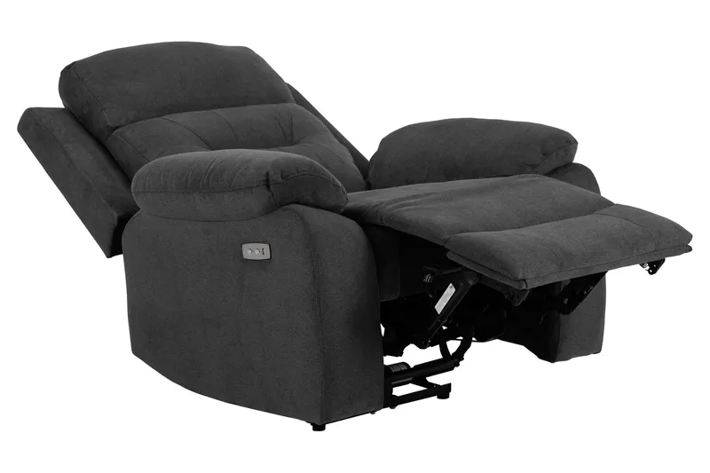 Riku Reclinerfåtölj - Grå - Möbler - Vardagsrum - Fåtöljer - Biofåtöljer & reclinerfåtöljer