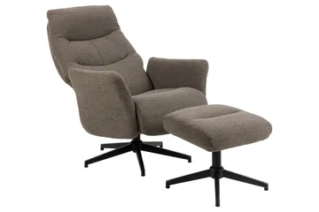 Sakiran Reclinerfåtölj - Grå - Möbler - Vardagsrum - Fåtöljer - Biofåtöljer & reclinerfåtöljer