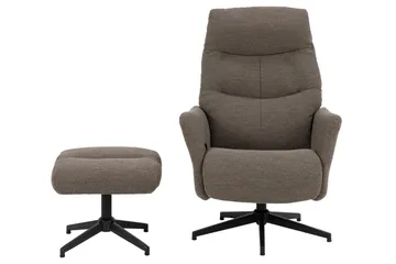 Sakiran Reclinerfåtölj - Grå - Möbler - Vardagsrum - Fåtöljer - Biofåtöljer & reclinerfåtöljer