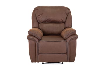 Saranda Fåtölj Recliner Fällbar - Brun - Möbler - Vardagsrum - Fåtöljer - Biofåtöljer & reclinerfåtöljer