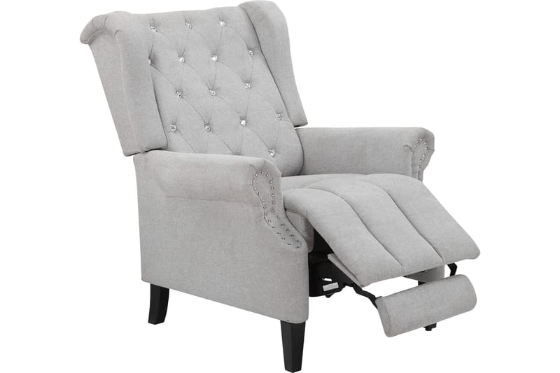 TALKIN Reclinerfåtölj Ljusgrå - Möbler - Vardagsrum - Fåtöljer - Biofåtöljer & reclinerfåtöljer