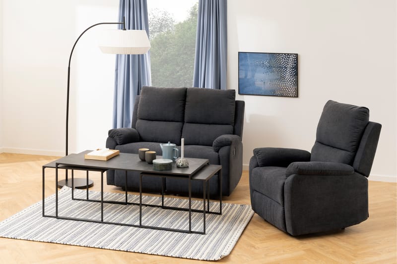 TEGCAY Reclinerfåtölj Grå - Möbler - Vardagsrum - Fåtöljer - Biofåtöljer & reclinerfåtöljer