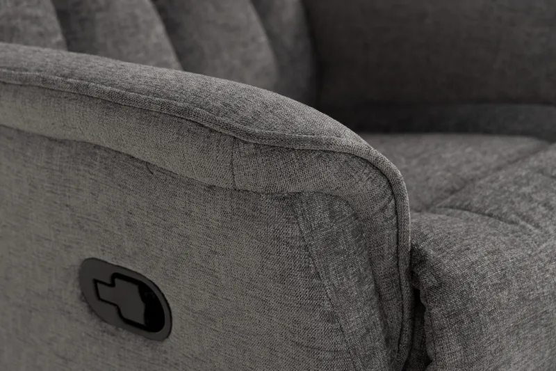 Umeå Fåtölj Snurr & Gung - Tyg Grå - Möbler - Vardagsrum - Fåtöljer - Biofåtöljer & reclinerfåtöljer