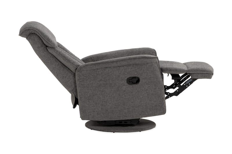 Umeå Fåtölj Snurr & Gung - Tyg Grå - Möbler - Vardagsrum - Fåtöljer - Biofåtöljer & reclinerfåtöljer