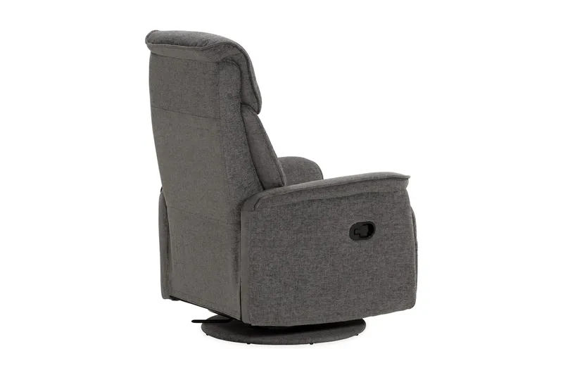 Umeå Fåtölj Snurr & Gung - Tyg Grå - Möbler - Vardagsrum - Fåtöljer - Biofåtöljer & reclinerfåtöljer