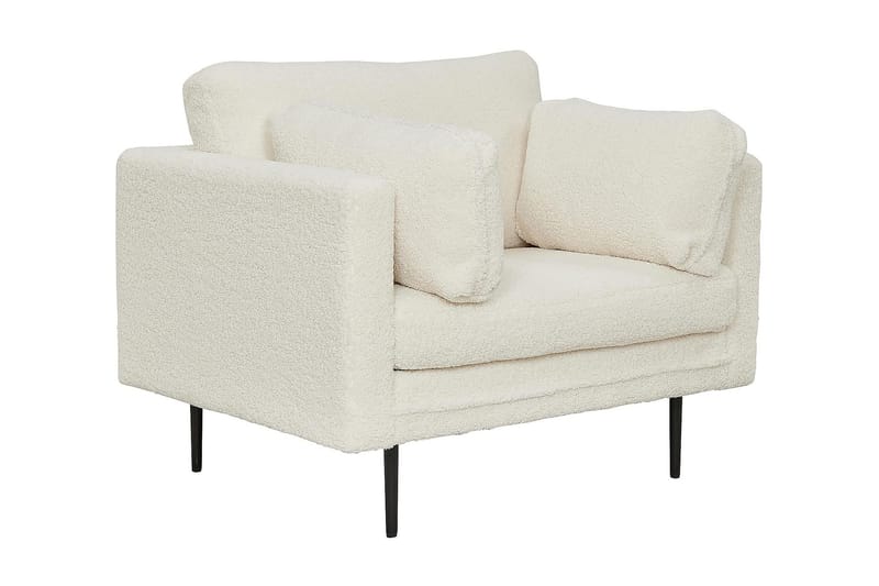 Boom Teddy Fåtölj, Vit/Teddy