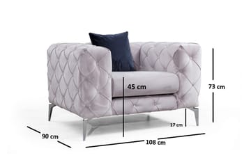 Bramelia Fåtölj - Beige - Möbler - Vardagsrum - Fåtöljer