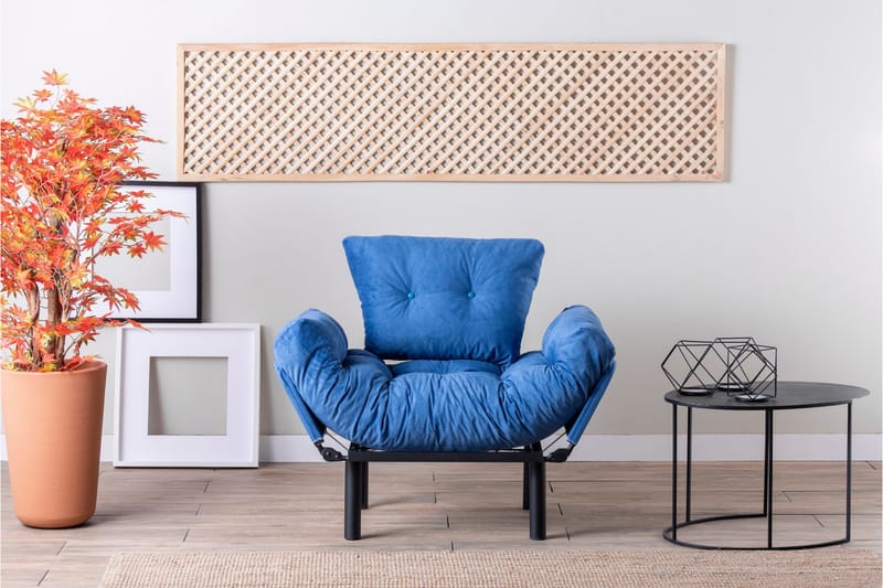 Bramelia Fåtölj - Blå - Möbler - Vardagsrum - Fåtöljer