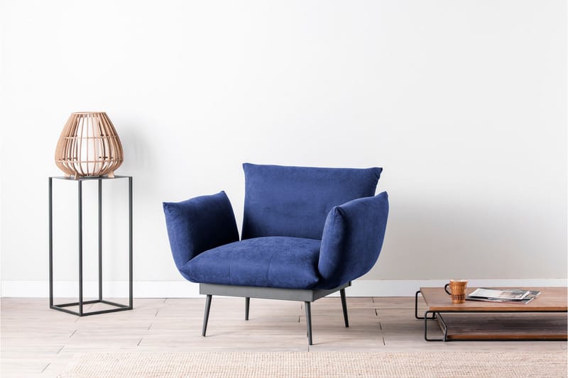 Bramelia Fåtölj - Blå - Möbler - Vardagsrum - Fåtöljer