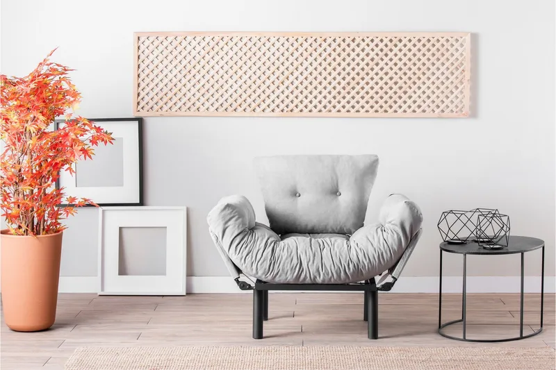 Bramelia Fåtölj - Grå - Möbler - Vardagsrum - Fåtöljer