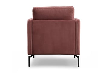 Bramelia Modern Fåtölj i Sammet - Rosa - Möbler - Vardagsrum - Fåtöljer
