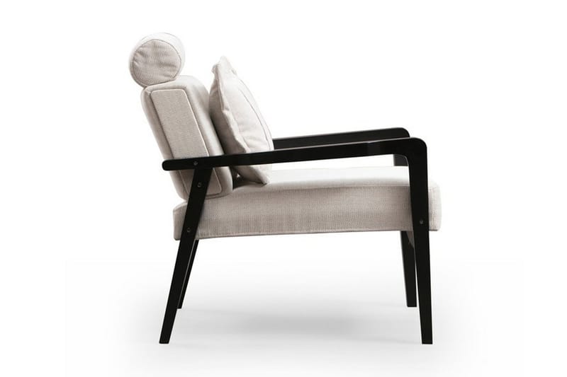 Bramelia Modern Fåtölj i Tyg - Beige - Möbler - Vardagsrum - Fåtöljer