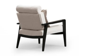 Bramelia Modern Fåtölj i Tyg - Beige - Möbler - Vardagsrum - Fåtöljer