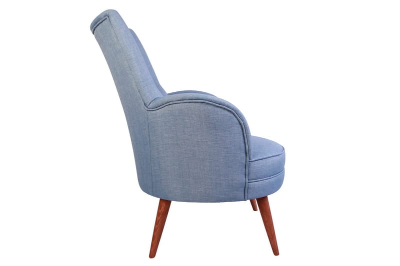 Brandn Fåtölj med Armstöd - Blå - Möbler - Vardagsrum - Fåtöljer