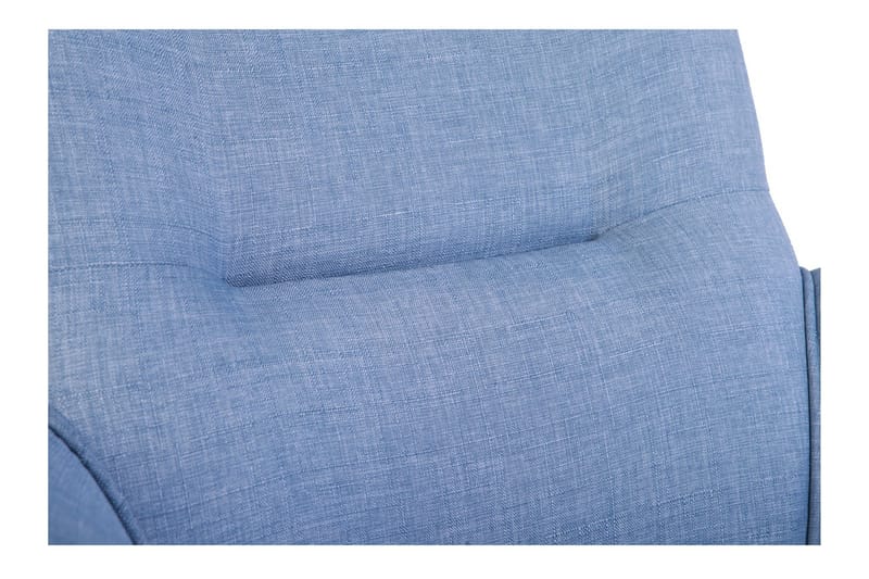 Brandn Fåtölj med Armstöd - Blå - Möbler - Vardagsrum - Fåtöljer