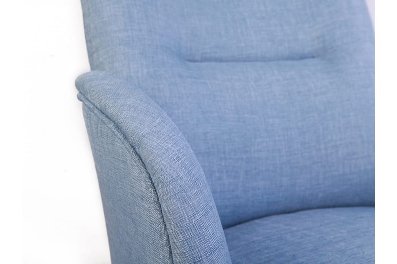 Brandn Fåtölj med Armstöd - Blå - Möbler - Vardagsrum - Fåtöljer