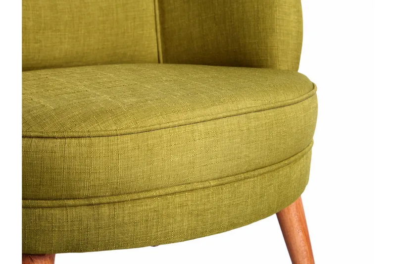 Brandn Fåtölj med Armstöd - Grön - Möbler - Vardagsrum - Fåtöljer