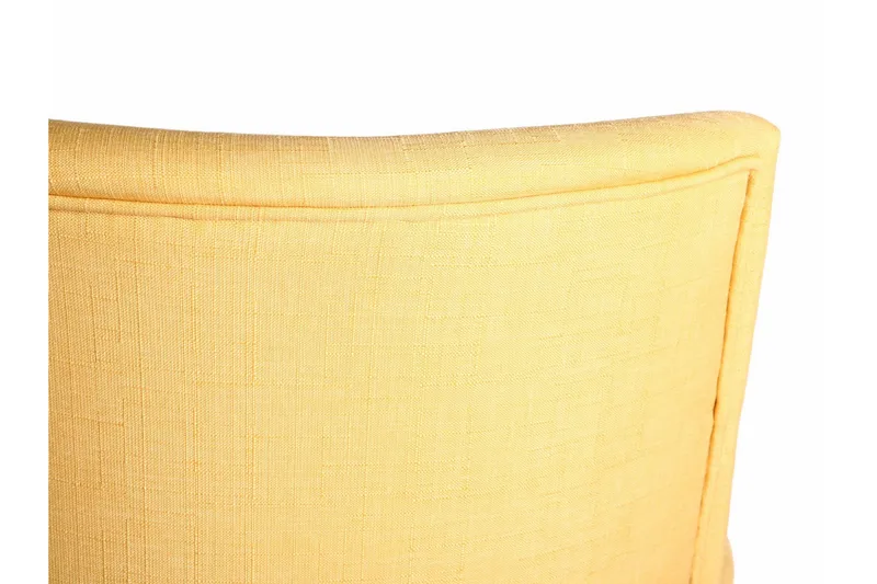 Brandn Fåtölj med Armstöd - Gul - Möbler - Vardagsrum - Fåtöljer