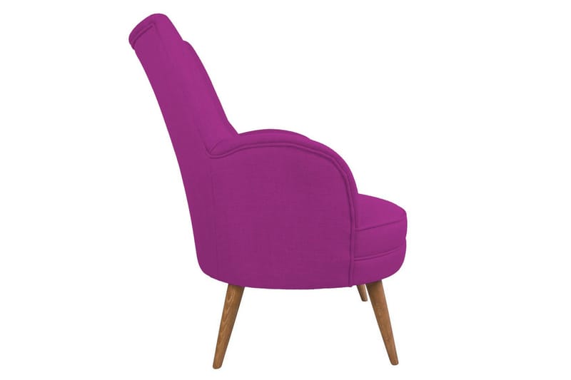 Brandn Fåtölj med Armstöd - Lila - Möbler - Vardagsrum - Fåtöljer