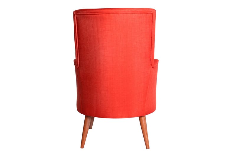 Brandn Fåtölj med Armstöd - Röd - Möbler - Vardagsrum - Fåtöljer