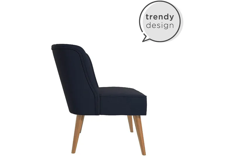 Brittany Fåtölj Linneblå - Novogratz - Möbler - Vardagsrum - Fåtöljer - Fåtölj utan armstöd